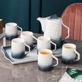 Blue Stone Teapot set